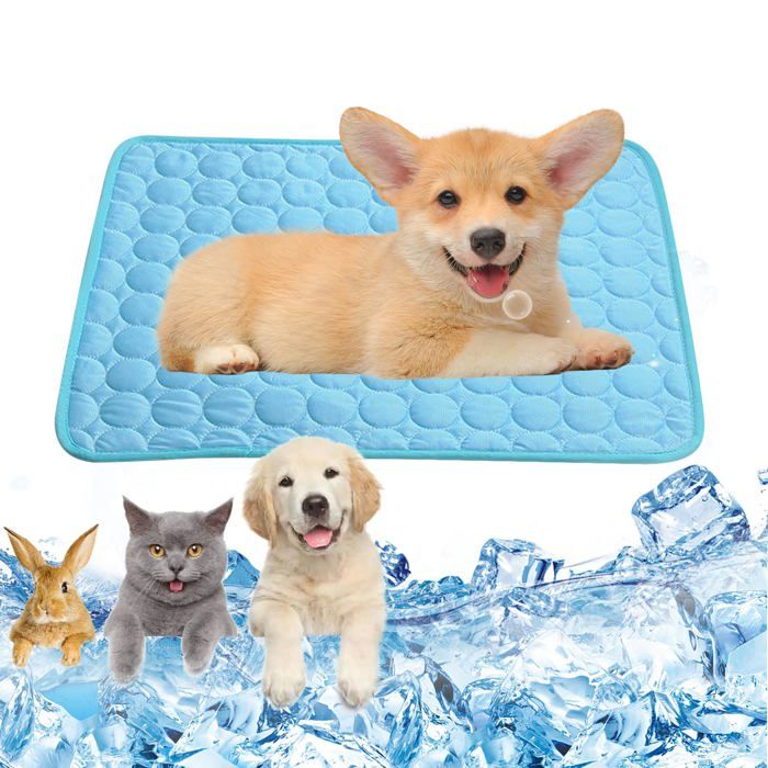 Meilleurs prix pour Tapis rafraîchissant pour animal de compagnie coussin rafraîchissant dété  tapis rafraîchissant auto-rafraîchissant 62 x 50