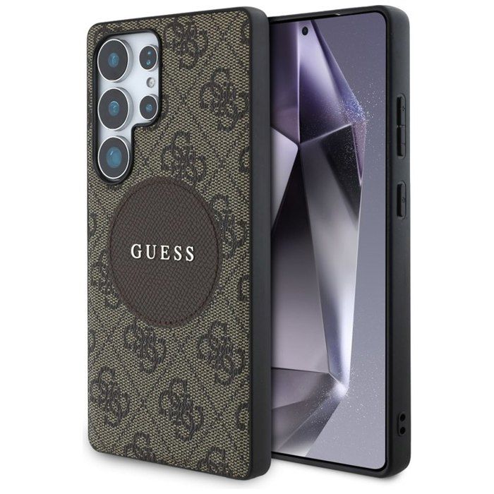Étui Guess 4G Round Patch Classic Logo MagSafe pour Samsung Galaxy S25 Ultra Neuf - vue 2