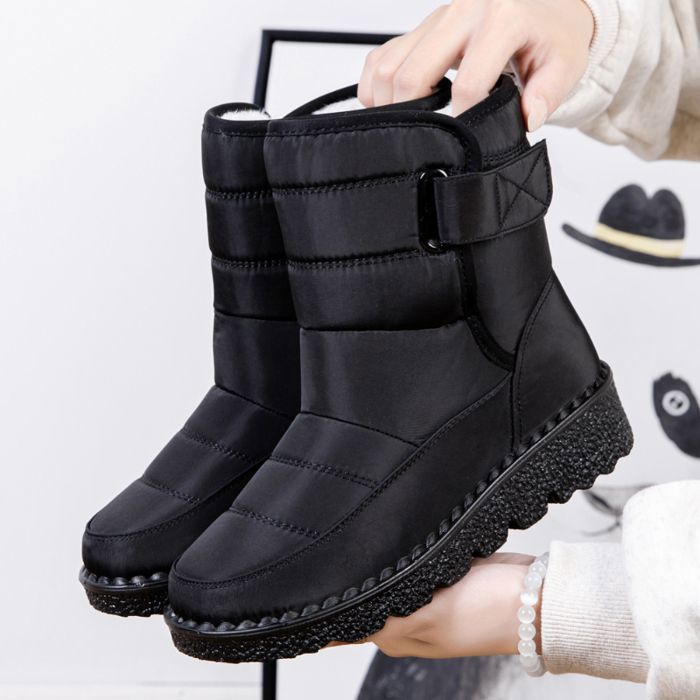 Snowboot - Boots De Ski -Bottes de Neige Femme Bottines Imperméable Comfortable Antidérapantes Chaussure Bottes de Randonnée Noir Snowboot - Boots De Ski -Bottes de Neige Femme Bottines Imperméable Comfortable Antidérapantes Chaussure Bottes de Randonnée Noir