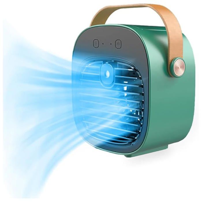 Climatiseur portable Mini climatiseur rechargeable 6000 mAh Petit climatiseur personnel