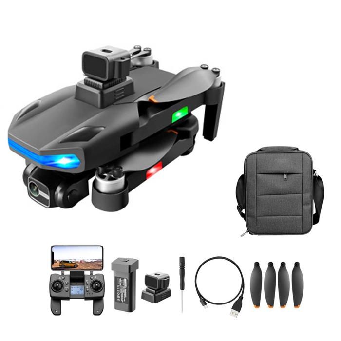 Drones Cardan à trois axes - FAMICAM - Photographie aérienne HD Personnaliser litinéraire de vol 360 degrés dévitement dobstacles