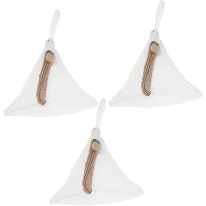 3 Sacs À Linge En Maille Petite Pochette À Linge Pour Machine À Laver De Voyage Pour Sous Vêtements Et Délicat Format