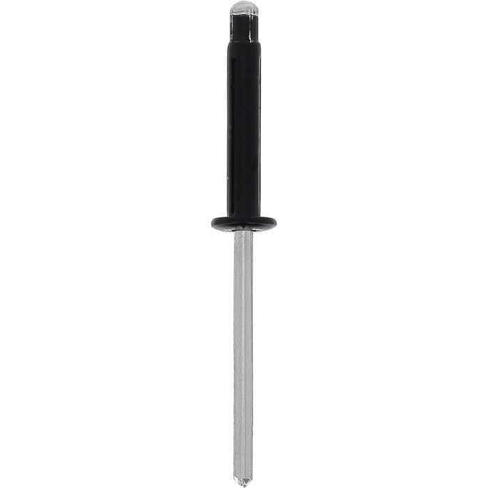 RIVET EXPANSÉ NOIR Ø 4 X 26 mm PLAQUE D'IMMATRICULATION (ref4527) main image 1
