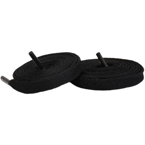 Lot De 2 Paires De Lacets Plats En Polyester - Largeur 8 Mm - Différentes Longueurs Et Couleurs - Pour Chaussures De Sport, Randonnée, Travail - 6