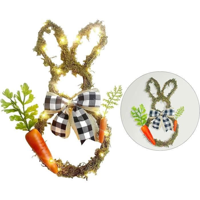 Carottes Iniatures 16PCS Iniatures Pâques Figurine Lapin Carotte