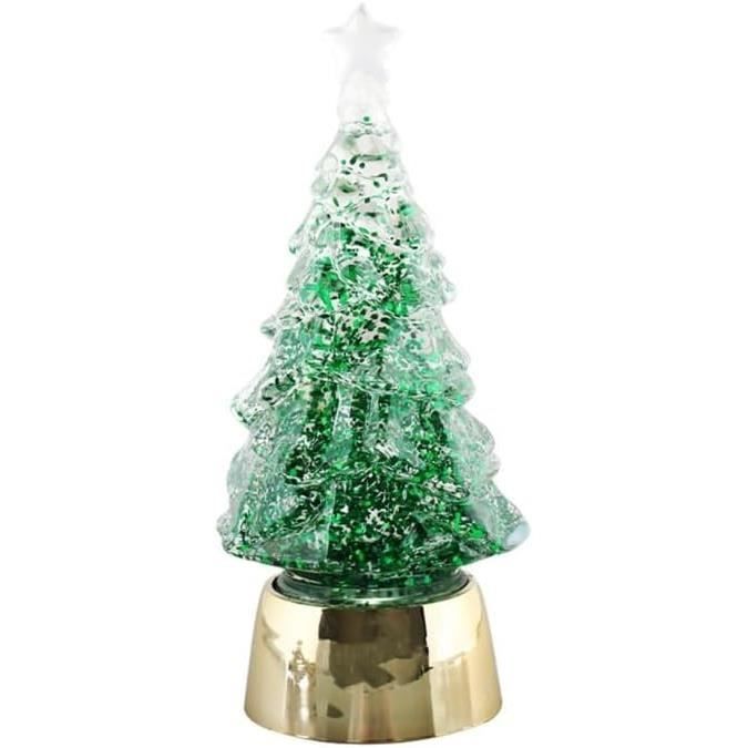Kalavika Bougeoir de Noël en Résine Sapin de noël Décorations d