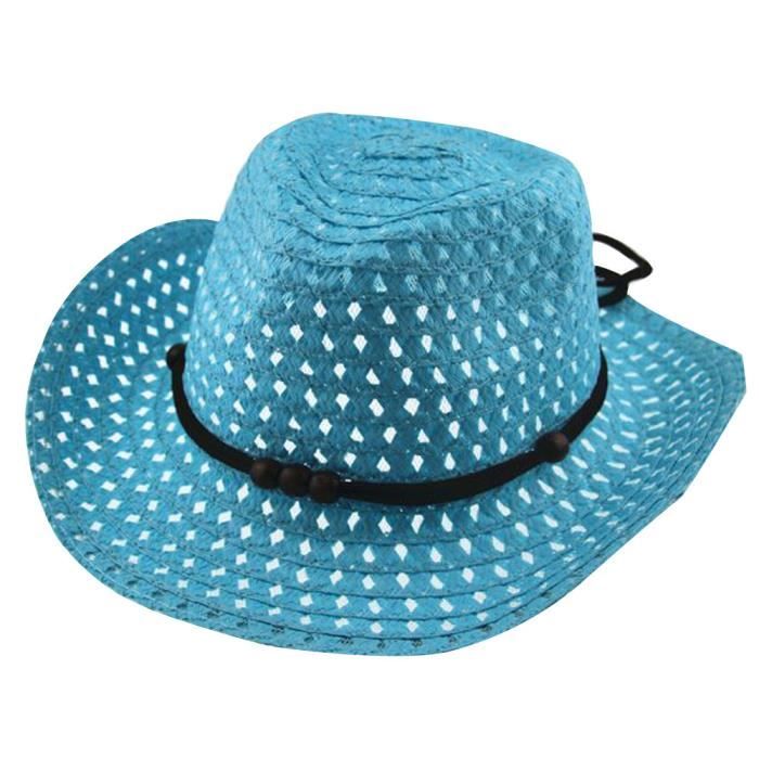 Chapeaux De Paille De Cowboy De Bebe D Ete Pour Des Chapeaux De Chapeau De Soleil De Plage D Ete D Enfants Soins Bebe509 Cdiscount Puericulture Eveil Bebe
