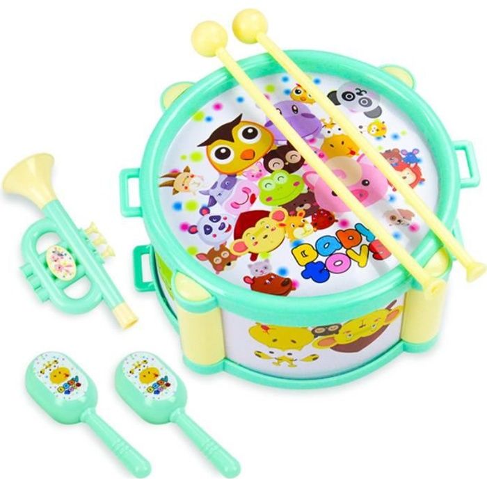 6pcs Tambour Trompette Bebe Jeu Musical Bebe Instruments Musique Jouet Eveloppement Cerveau Eveil Cadeau Enfant Vert Cdiscount Jeux Jouets 6pcs Tambour Trompette Bebe Jeu Musical Bebe Instruments Musique Jouet Eveloppement Cerveau Eveil Cadeau Enfant Vert Cdiscount Jeux Jouets