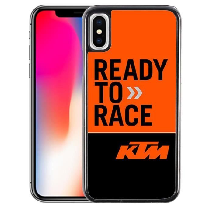 Coque iPhone X KTM Ready to Race