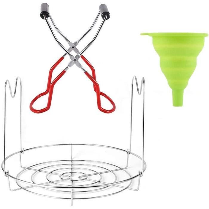 Luckything Kit 5 Outils Lève-Bocal En Acier Inoxydable - Pinces Pour Bocaux Chauds