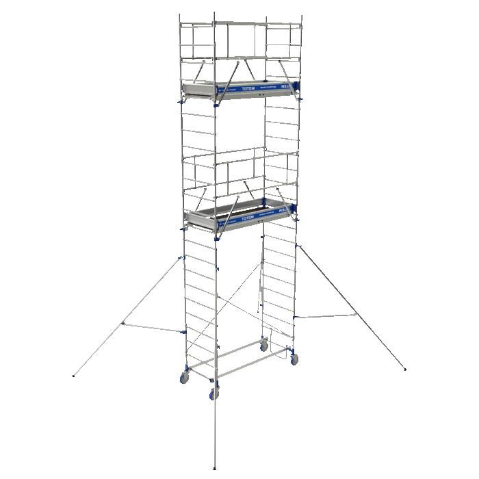 Echafaudage roulant TOTEM 2 LINE 180 PL.485m - TUBESCA-COMABI - 22403650