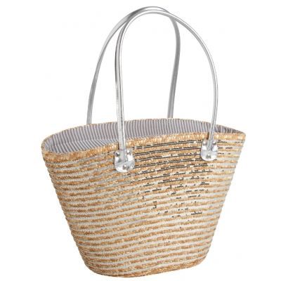Sac Paillette Argent Argent Achat Vente Panier Sac De Plage
