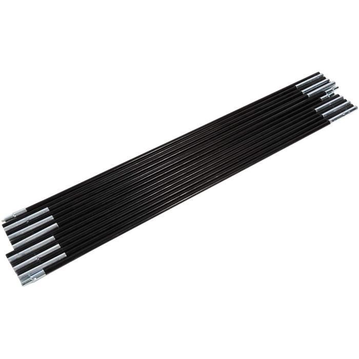 Kit de remplacement de poteau de tente en fibre de verre, le plus