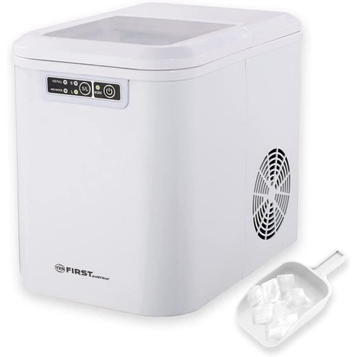 Machine à Glaçons Orbegozo MHH 1200 - 120W, Capacité 1 Litre, Dimensions 33x24.5x30.5 Cm, Multicolore