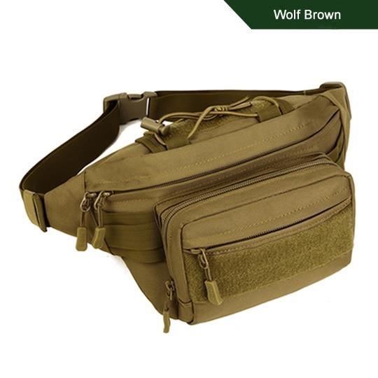 Sac Banane Tactique Pour Homme - Avec Mousqueton - Multifonction - Pour Camping, Randonnée