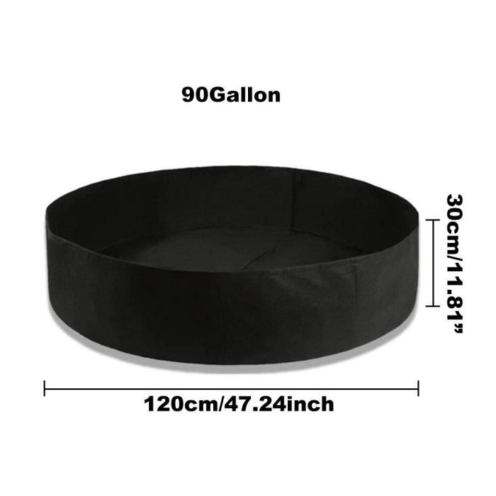 OFFCUP Revêtement En Tissu Pour Grande Jardinière Surélevée