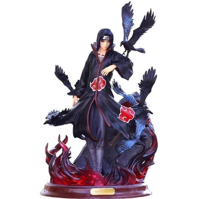 26 Cm Naruto Uchiha Itachi Crow Anime Action Figure Modele Pvc Statue Collection Jouet Enfants Cadeau D Anniversaire Cdiscount Jeux Jouets