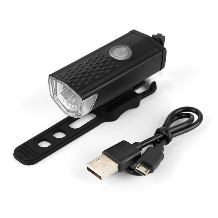 CUBTEM Lumiere Velo Avant Et Arriere,1000LM Lampe Velo LED Puissantes,5 Modes Lampe Vélo Rechargeable USB,Étanche IPX5 Phare Velo Et Feu Arriere Velo,Lumière Avant Arrière Pour Vélo VTT VTC Cycliste