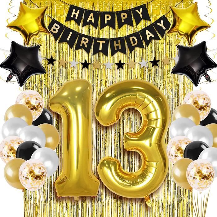 13 Ans Deacuteco Anniversaire Or Noir Anniversaire Deacutecoration Banniegravere Joyeux Anniversaire Rideau Agrave Or Franges 59 Cdiscount Maison 13 Ans Deacuteco Anniversaire Or Noir Anniversaire Deacutecoration Banniegravere Joyeux Anniversaire Rideau Agrave Or Franges 59 Cdiscount Maison