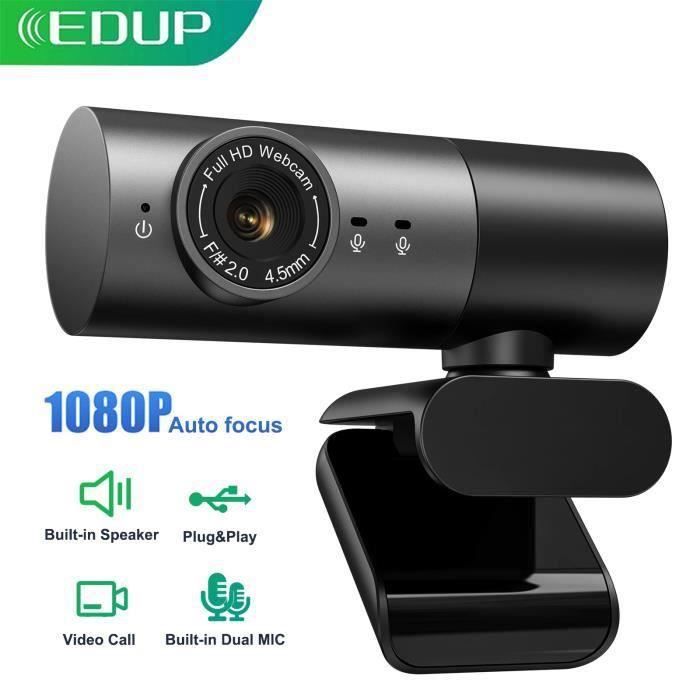 Webcam 4K avec suivi IA - SWAPY - Suivi AI - Double micros antibruit