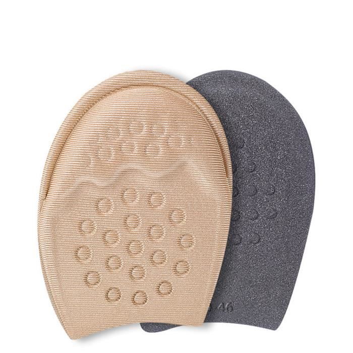 Lot 8 Paires Semelles Antidérapantes Pour Talons – Éponge Douce – Autocollant – Réglable – Pour Chaussures Larges Ou Frottantes
