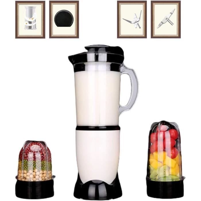 2000W Professionnel Mixeur Blender Smoothie, Avec 4 Programmes Prédéfinis, Mixeur Puissant Pour