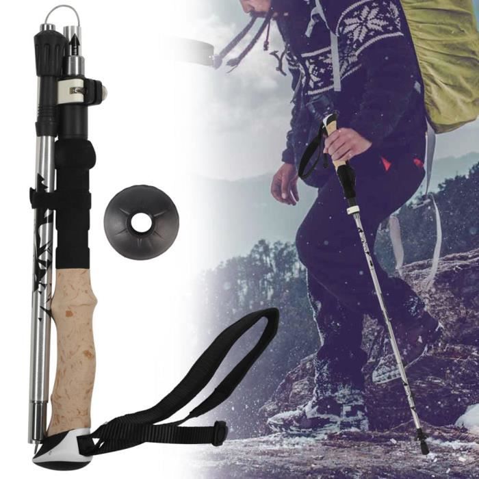 Bâtons De Randonnée En Alliage - Légers Et Robustes - Pour Randonnée Et Camping