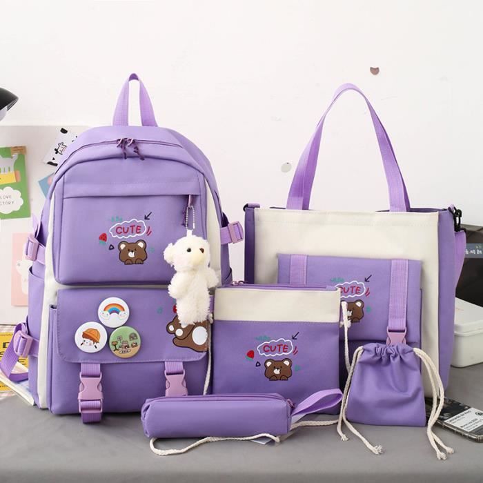 Sac Dos Scolaire Sets De Sac D cole Fille 3 En 1 Avec Sac Crayons 