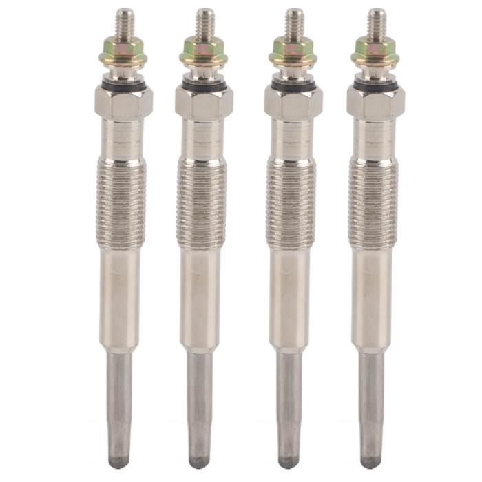 4 Bougies De Préchantage Tbest 7700100558 - Pour Renault Clio Trafic 1.9D
