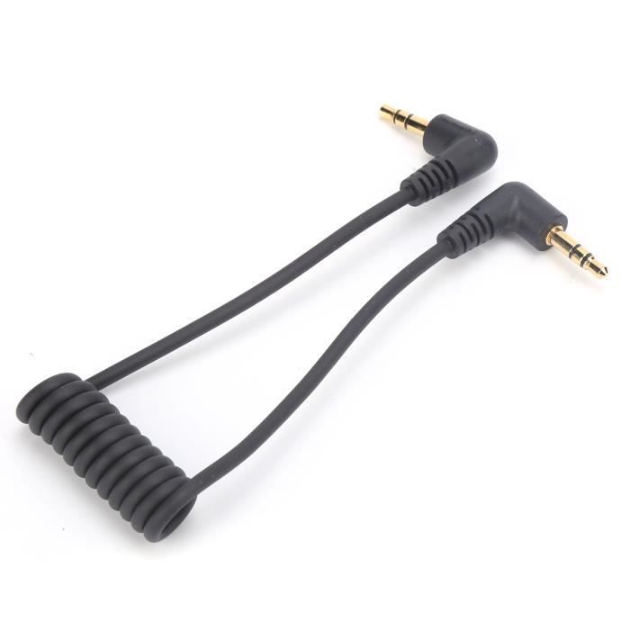 Câble De Remplacement Pour Casque Audio-Technica Et Sennheiser - Longueur 1.4 M, Noir