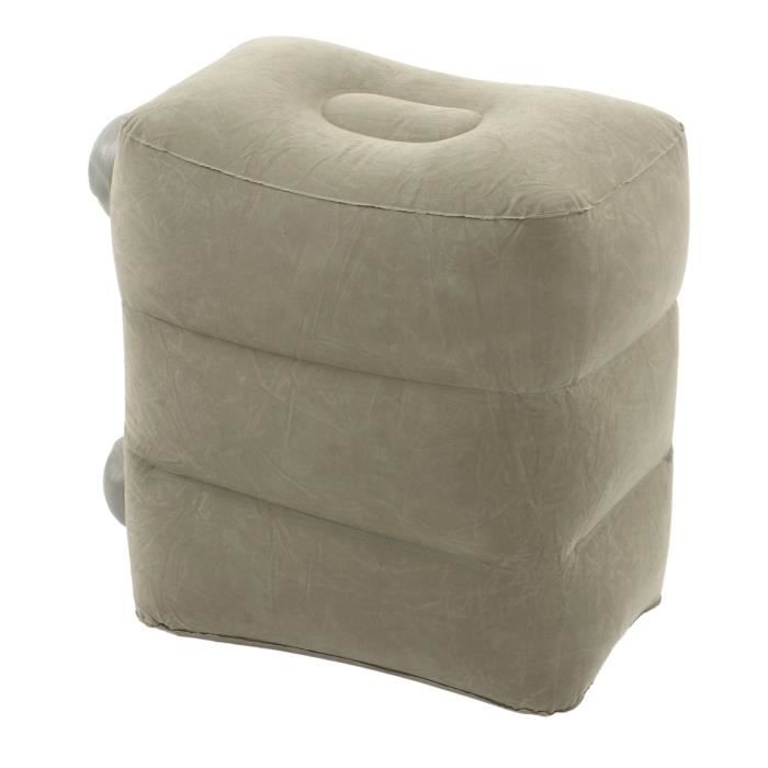 ProPillows Coussin Jambes Surélevé Gonflage - Coussin Jambe Dormir Avec Masque De Sommeil, Soussin Sciatique Pour Dormir, Coussins Relève-Jambes Pour Améliore Circulation Sanguine (Gris