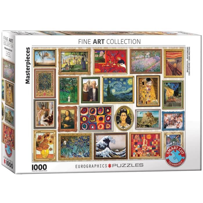 Puzzle 1000 pièces : Collection Collage : Le monde des animaux