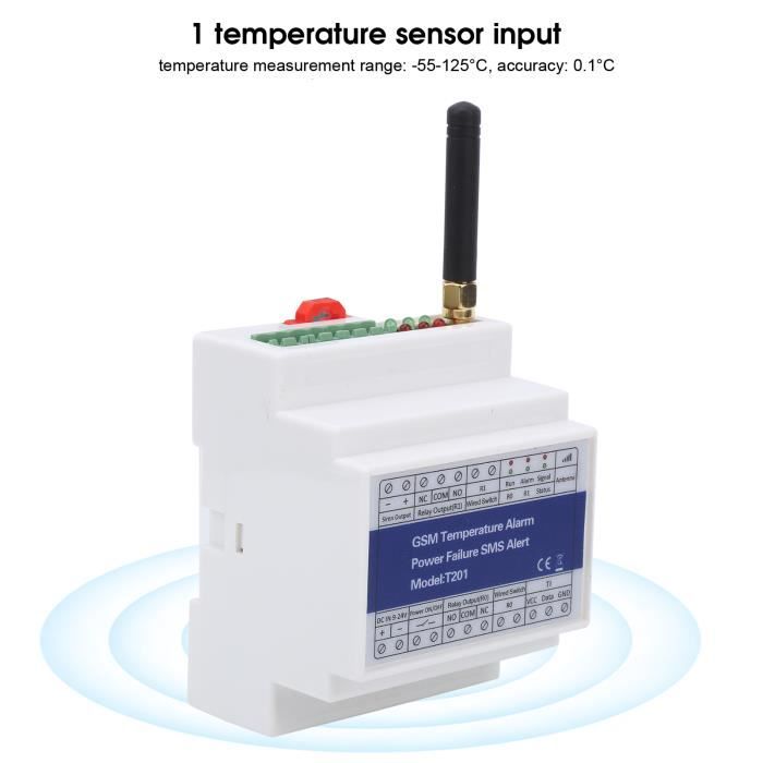 Thermomètre Numérique PC G1/4 -50°C à 110°C - Écran LCD - Sonde étanche