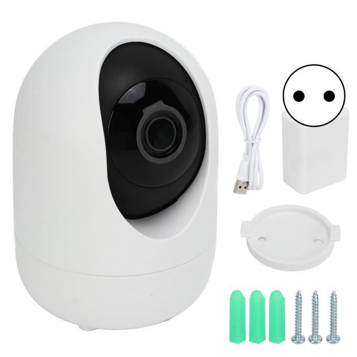 Caméra De Sécurité Triple Objectifs WiFi - 3 Lentilles 2 MP, Détection Humaine, Audio Bidirectionnel, étanche IP66, Pour Intérieur/extérieur - Avec Prise UE - 4