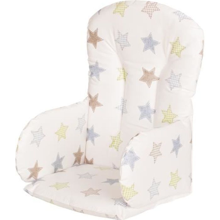Geuther Coussin Chaise Haute Matelasse Etoile Cdiscount Puericulture Eveil Bebe