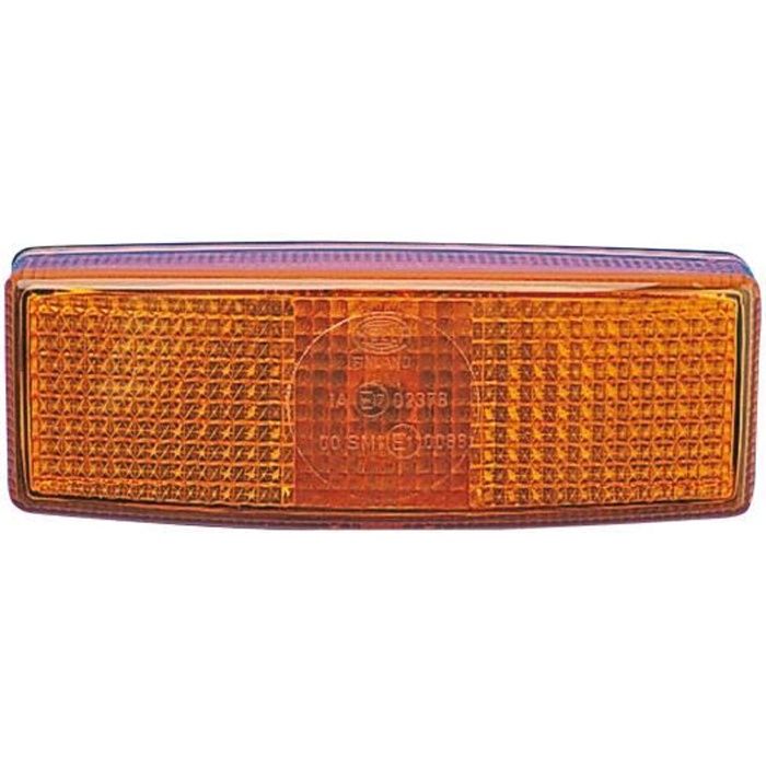 Feu De Gabarit Rectangulaire Orange Camping Car Hella