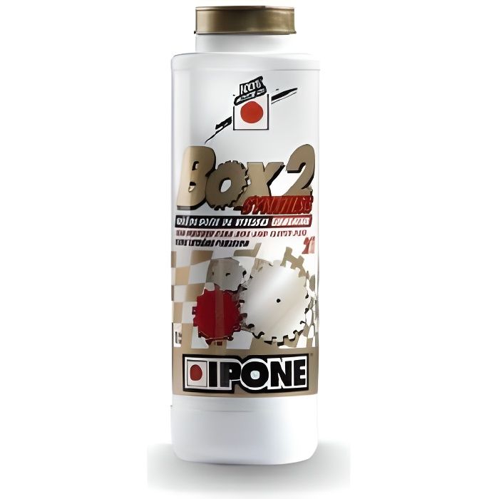 Huile Boîte De Vitesse Moto IPONE Box X-Trem 5W40 - 1 Litre - 100% Synthèse - Neuf