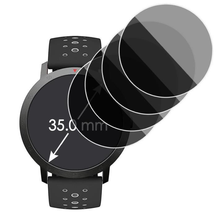 Coque Protection écran Montre Connectée - Cadre Polycarbonate Anti-rayures - Compatible Avec Plusieurs Modèles De Smartwatch