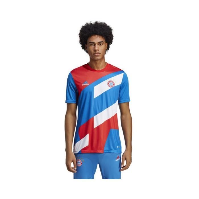 T shirt 2025 adidas blanc rouge