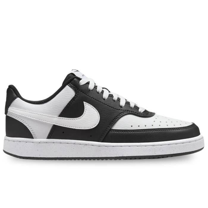Nike Chaussures Femme - NIKE - Court Vision Low Next Nature - Noir - Lacets - Plat