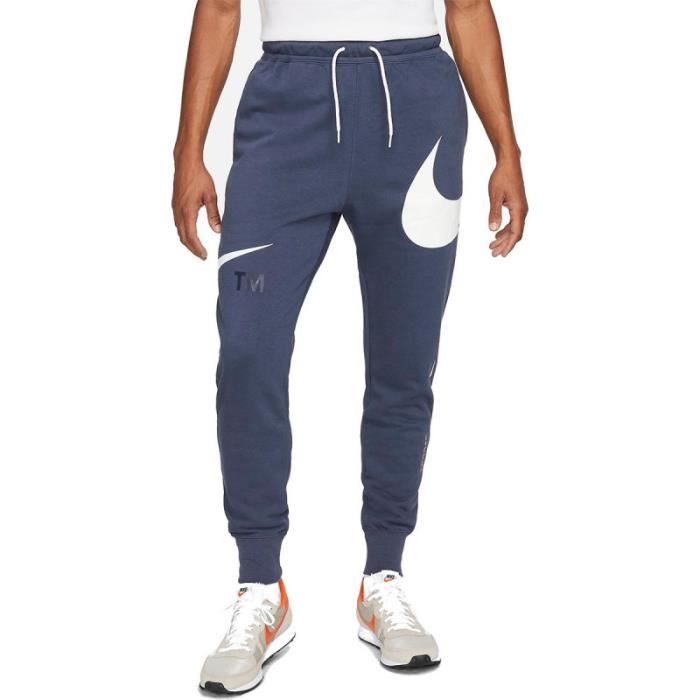 Pantalon de survetement Nike NSW SWOOSH Homme Respirant Bleu Bleu Cdiscount Sport