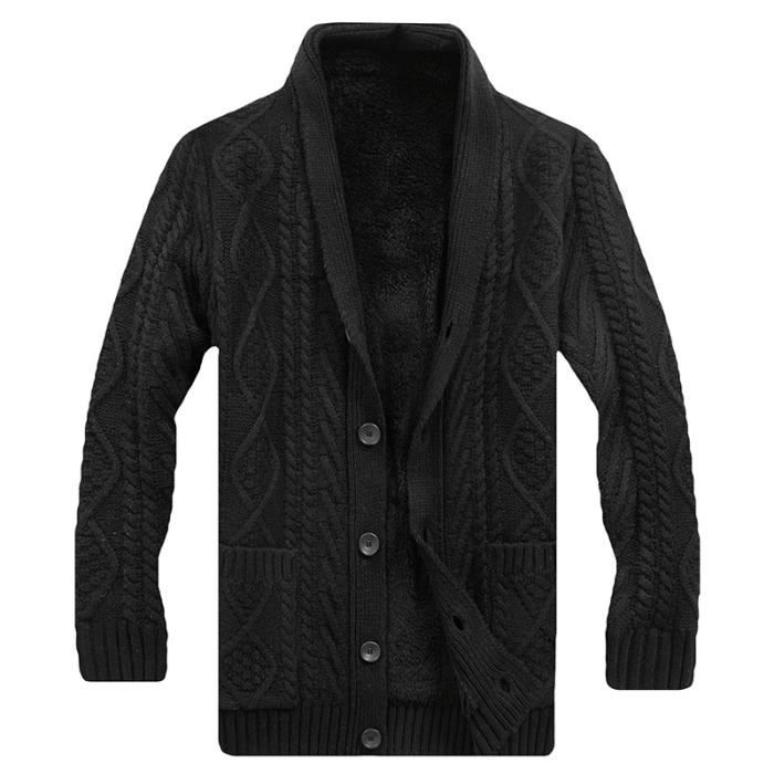 Gilet laine sales doublé polaire homme