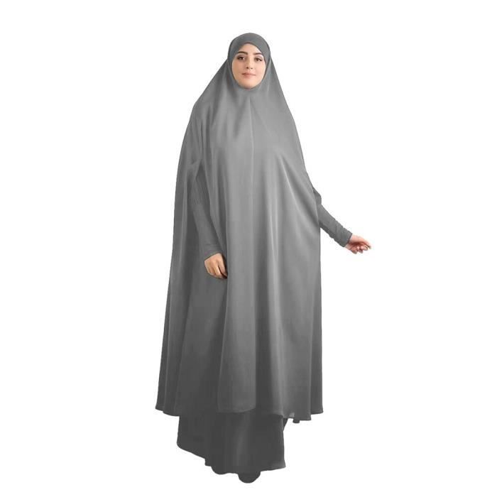 Vetement Musulmane Femme Robes Musulmanes Pour Femmes, Robe De Prière Islamique Une Pièce à Abaya Femme Musulmane