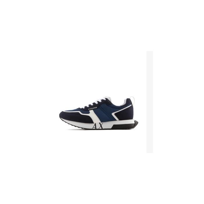 Armani Exchange Basket Armani Exchange - PLASTIC - Textile - Lacets - Bleu