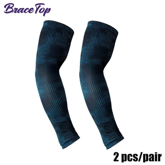 Compression bras,manchon de bras athlétique Ultrafin à Compression