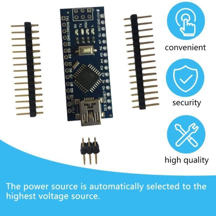 Geekcreit ® ATmega 328P Nano V3 Controller Board Compatible Arduino améliorée