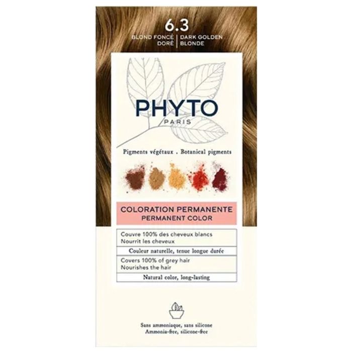 Phyto Coloration Permanente 6.3  Achat / Vente coloration Phyto
