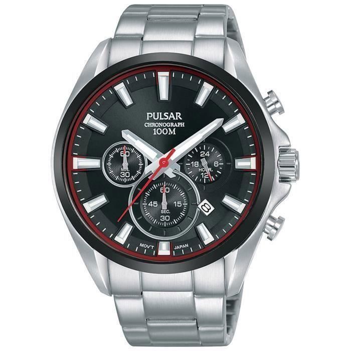 Montre pulsar chronographe 100m prix clearance