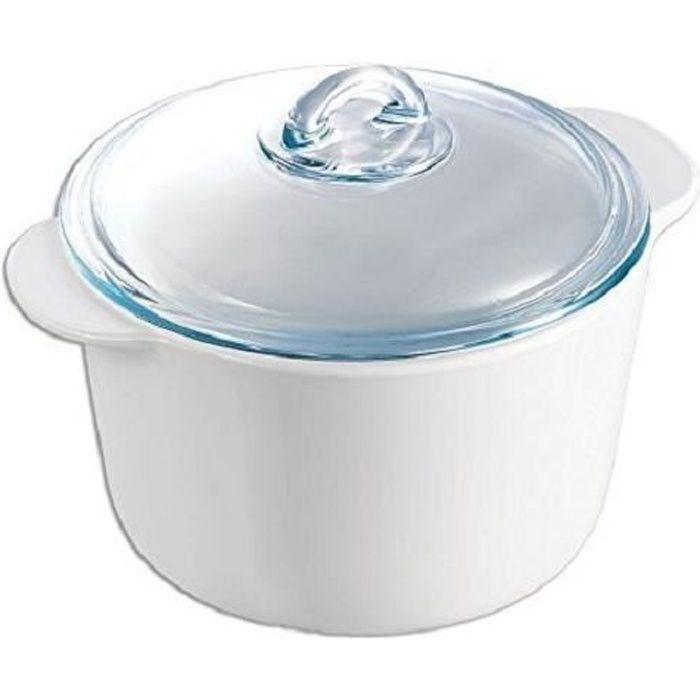 Pyrex Pyroflam Cocotte avec couvercle 5 L Cdiscount Maison