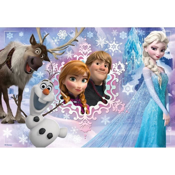 Puzzle 35 pièces : La Reine des Neiges - Cdiscount Jeux - Jouets